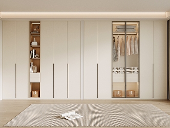 Modern wardrobe 3d model