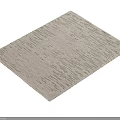 Beige Square Carpet With Subtle Textured Pattern For Modern Home Decor 3d model