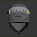 Sci-Fi Helmet Alien Helmet High Tech Helmet Game Helmet PBR Helmet 3d model