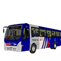 Rapid Penang Blue And White Modern City Bus With Electronic Display Route 103 Teluk Bahang