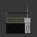 Radio Portable Radio Desk Radio Full Band Radio AC Radio 3d model