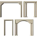 Various Classical Door Arch Designs With Decorative Columns And Ornate Frames
