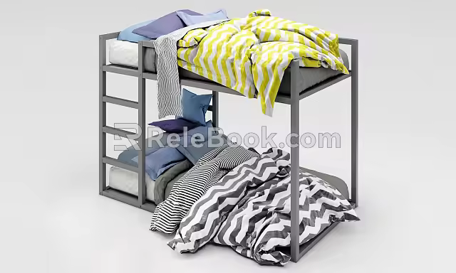 get in and out of bed 3d model