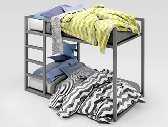 get in and out of bed 3d model