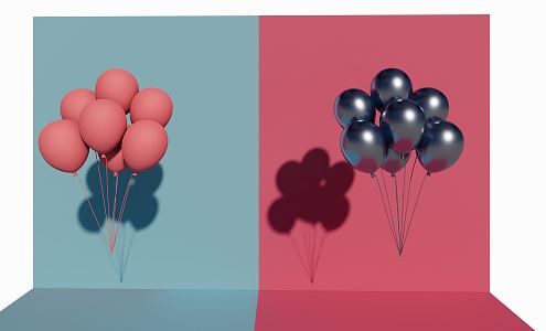 Modern Balloon 3d model