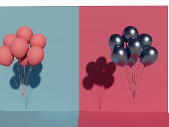 Modern Balloon 3d model