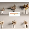 Modern vase combination 3d model