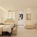 Modern Hair and Beauty Salon Interior With Stylish Reception And Comfortable Seating