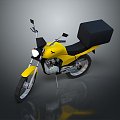 Motorcycle Two-wheeled Motorcycle Cross-country Motorcycle Road Race Motorcycle Motor Vehicle Transport 3d model