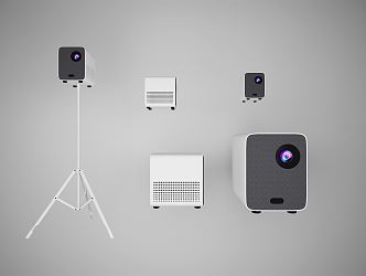 Modern Projector Projection 3d model