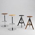 Industrial LOFT Bar Stool Bar Chair 3d model