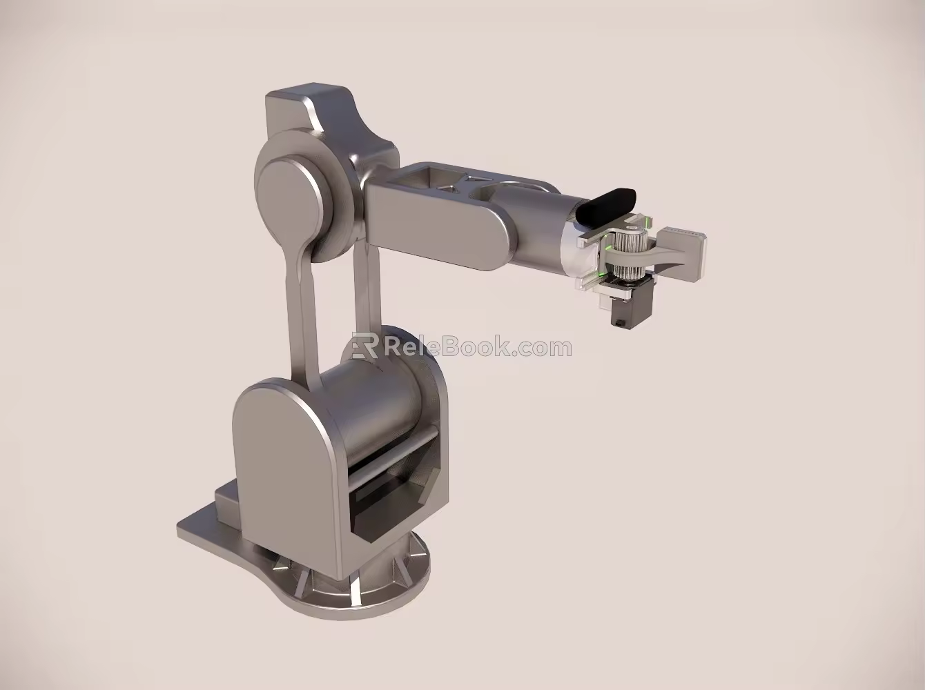 Intelligent mechanical arm robot hand 3d model