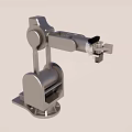 Intelligent mechanical arm robot hand 3d model