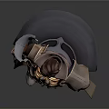Fantasy Warrior 3D Model With Intricate Armor And Long Cloak