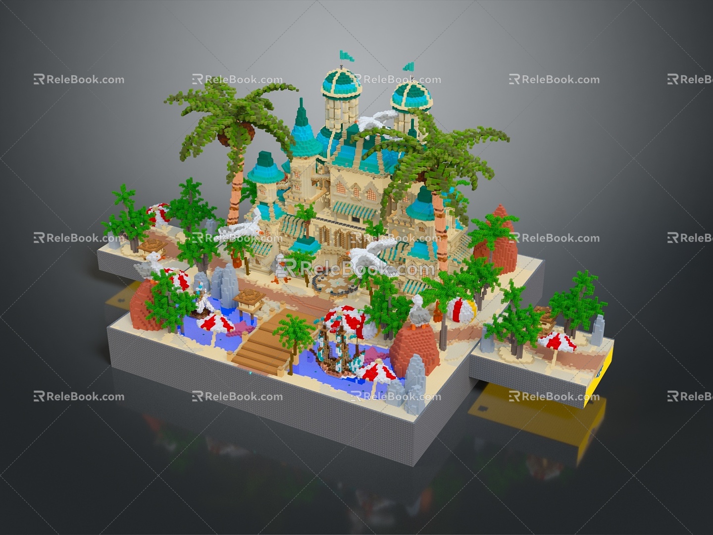 Game Environment Game Scene Fairy Tale Scene Fairy Tale Magic Scene Magic Item Fantasy Scene 3d model