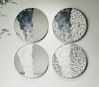 Modern Wall Decoration 3d model