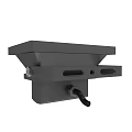 LED Floodlight With Square Design Metal Body Portable Handle And Heavy Duty Construction