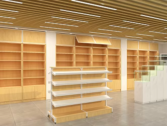 Modern Stationery Store 3d model
