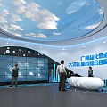 Guangzhou Conghua Business Service Platform Supporting Greater Bay Area Investment Projects In Modern Exhibition Hall