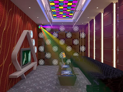 KTV small rooms 3d model