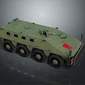 Bullet-proof Vehicle Armored Vehicle Armored Transporter Armed Jeep Armed Vehicle Armed Bullet-proof Vehicle Military Jeep 3d model