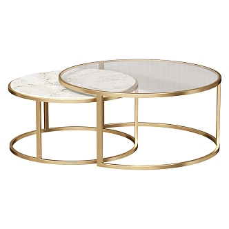 Modern coffee table 3d model