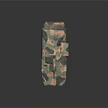 Military Armored Vehicle With Camouflage Paint Multiple Wheels And Top Mounted Weapon
