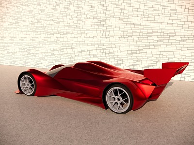 Concept Super sports car model