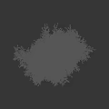 Olive Tree with Thick Trunk and Lush Foliage Near Silhouette of a Woman