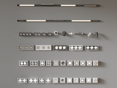 Lamp combination model