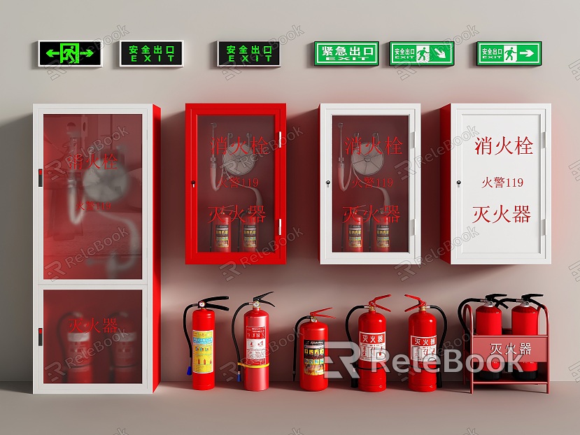 Fire hydrant fire extinguisher fire hydrant safety exit alarm fire emergency lighting model