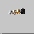 Modern Decorative Downlights For Home In White Light Gray Gold And Black Colors