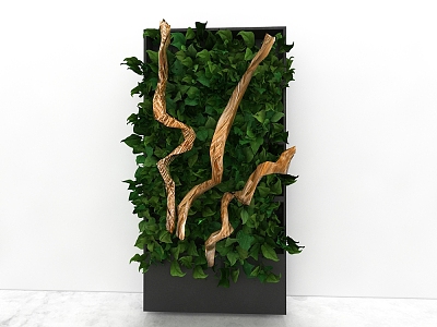 green plant model