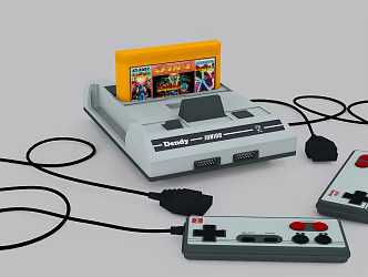 Modern Game Machine 3d model