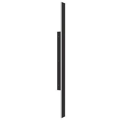 Sleek Black Modern Wall Sconce With Metal Frame For Home Decoration 3d model