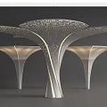 Modern Column Special-shaped Column Decorative Column Modeling Column 3d model