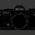 Vintage RICOH XR 500 35mm Film Camera With Classic Analog Design