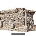 Stone Brick Ruins of City Wall Ruins 3d model