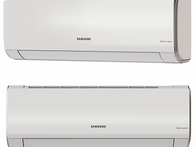 SAMSUNG Dual Inverter Air Conditioners Wall Mounted Home Appliances With Modern Design 3d model