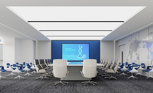 Conference Room 3d model