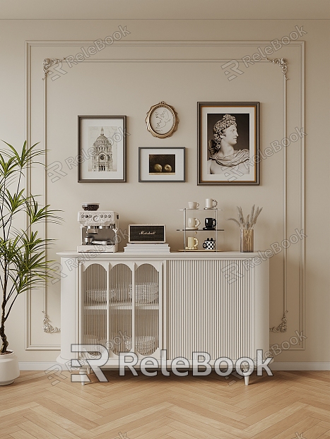 French Cream Sideboard model