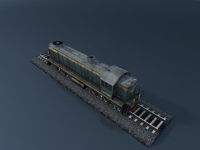 train rail car 3d model