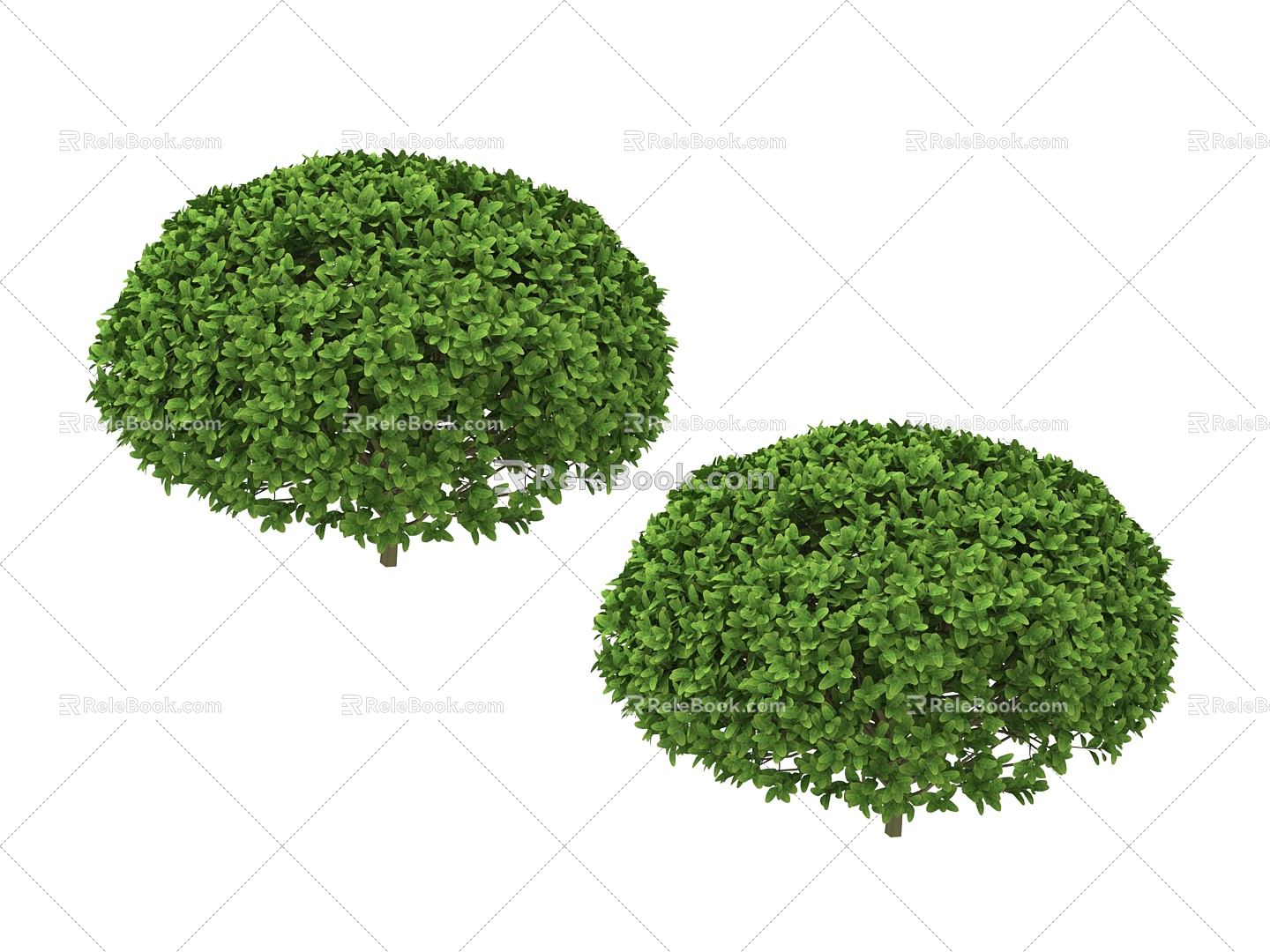 green plant tree 3d model