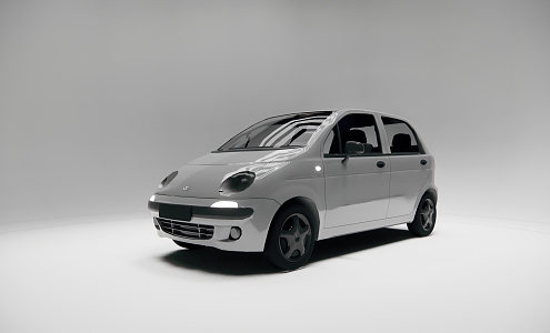 White classic used Alto 3d model