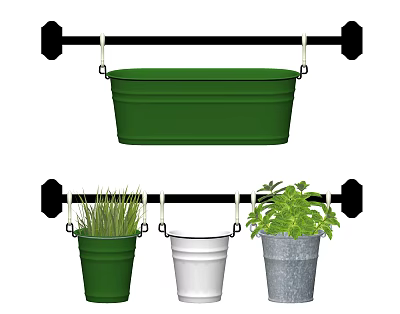 potted plant 3d model