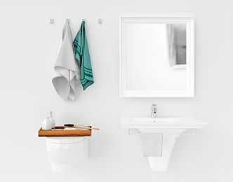 Modern sink 3d model