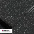 Black Speckled Building Component With Fine Particles And Smooth Surface Texture