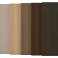 Various Wood Tone Wall Panels in Different Shades for Interior Design 3d model