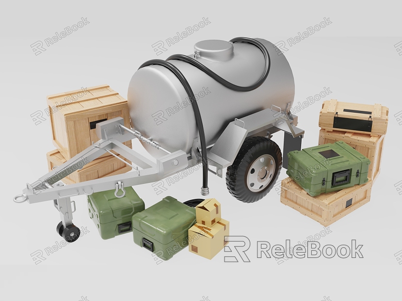 Equipment tank truck materials model