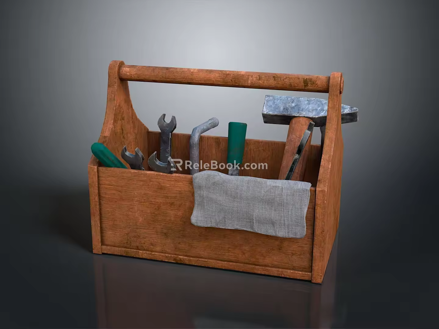 Box Toolbox Trunk Box 3d model
